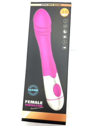 Vibromasseur silencieux rose 30 programmes - CR-BOZ041PNK
